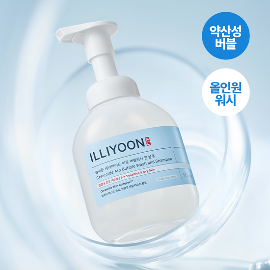Illiyoon Ceramide Ato Bubble Wash And Shampoo 400ml