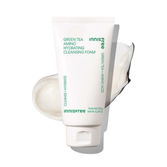 Innisfree Green Tea Amino Hydrating Cleansing Foam 150ml